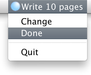 do one thing